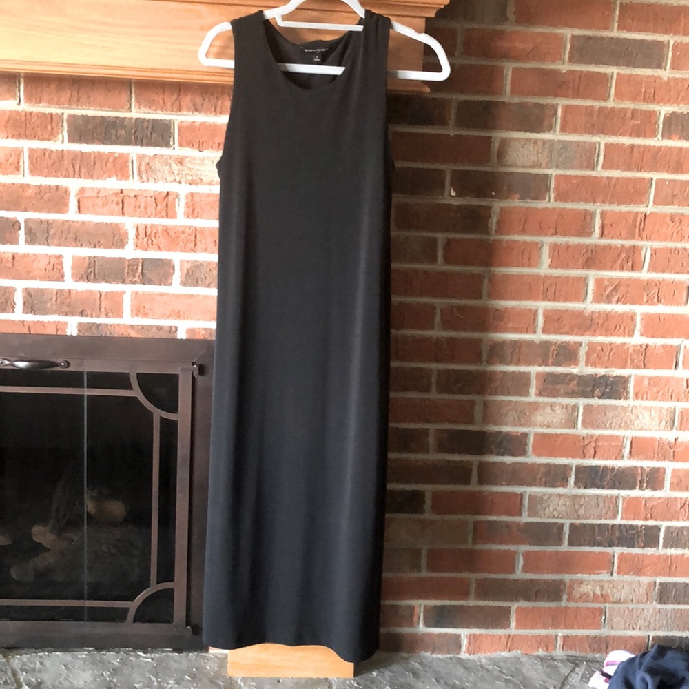 Banana Republic long dress, side slit EUC like new